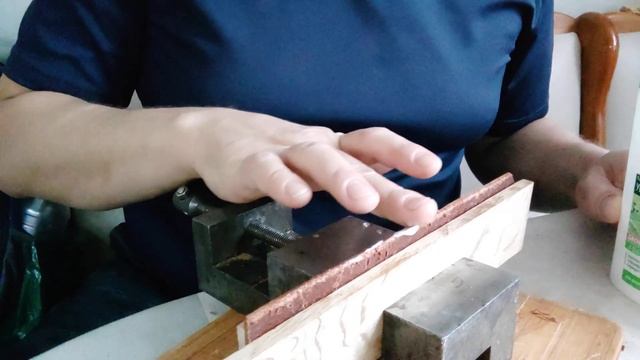 Бюджетная обработка кромки (торца) кожи смотреть онлайн