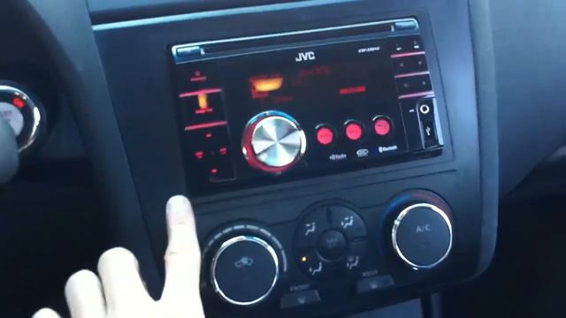 2008 Nissan Altima JVC KW-XR810 Radio USB ipod bluetooth AL & ED's Autosound Sherman Oaks смотреть онлайн