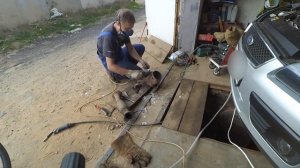 Ford Focus II Удаление катализатора