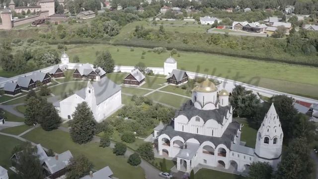 D-Log. Suzdal, Russia. Cathedral of the Intercession of the Most Holy Theotokos in the Intercession смотреть онлайн