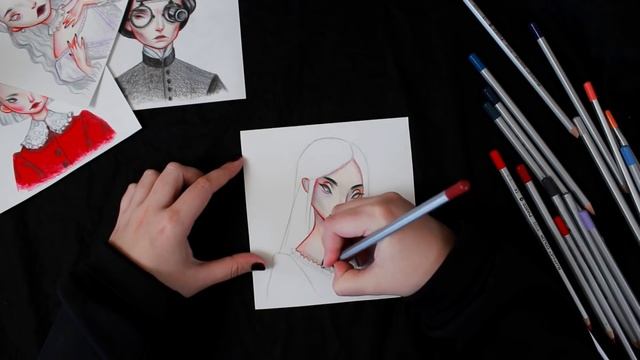 РИСУЮ ПЕРСОНАЖЕЙ В СВОЁМ СТИЛЕ #sixfanarts смотреть онлайн