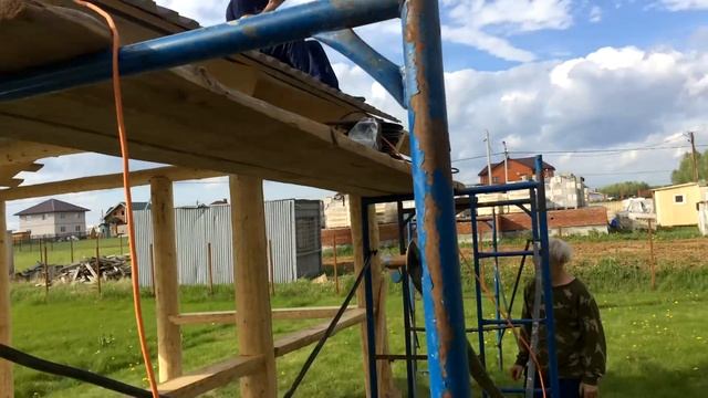 Супер беседка из бревен! Классное решение! смотреть онлайн