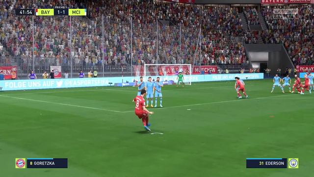 FIFA 22 - Bayern vs man city - Haaland vs Mane - Club Friendlies - Xbox Series S HD 60fps смотреть онлайн