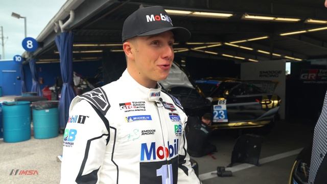 NASCAR's John Hunter Nemechek Makes IMSA Debut | Michelin Pilot Challenge смотреть онлайн