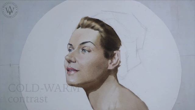 Watercolour Portrait Painting смотреть онлайн