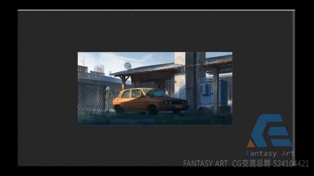 Digital Painting : a Scene design concept | Fantasy Art смотреть онлайн