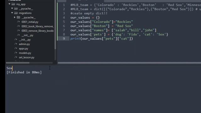 Python Course #17 Dictionaries in Python | Methods in Dict #python смотреть онлайн