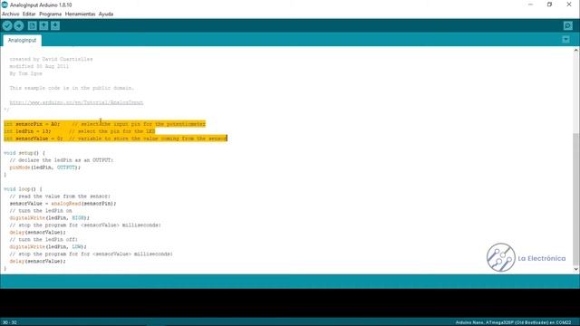 PARTES DE UN SKETCH DE ARDUINO смотреть онлайн