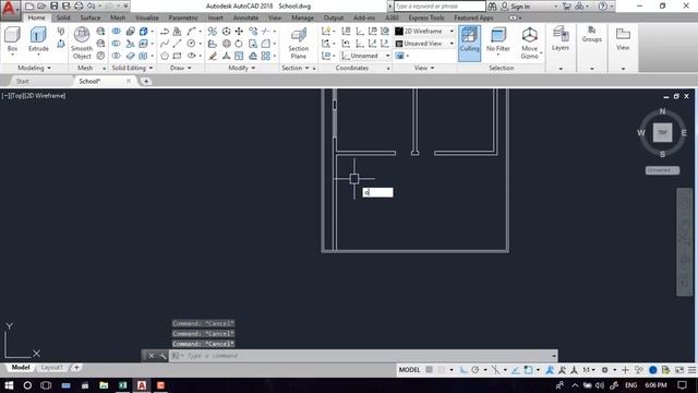 How to Draw Bed Room and Attach Bath in AutoCAD 2018 смотреть онлайн