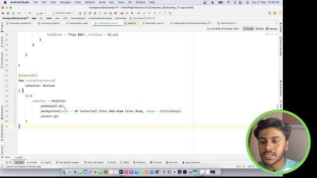 Horizontal and Vertical View Pager in Jetpack compose Hindi | Bootcamp #9 смотреть онлайн