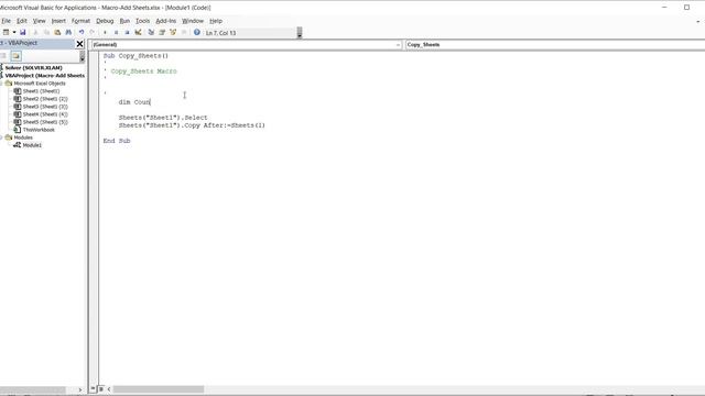 Recording and Editing Macro to create 100's of Excel Sheet copies (Macro with VBA) смотреть онлайн
