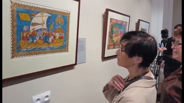 В Музее Востока открылась выставка «Пророки и герои. Арабская народная картина XIX-XX веков». смотреть онлайн