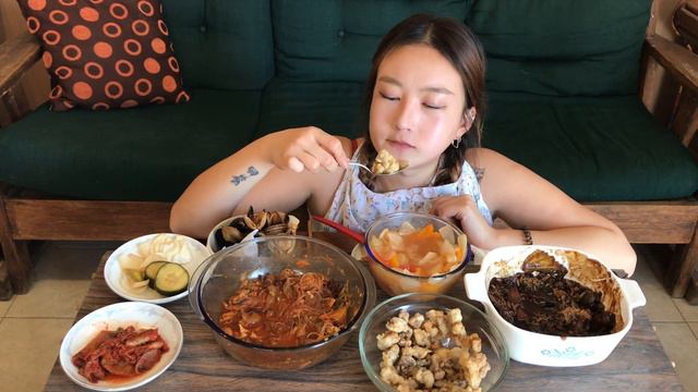 [SUB]멕시코사는 한국인 먹방, 중식과혼잣말 /  Korean Lives In Mexico, ChineseFood