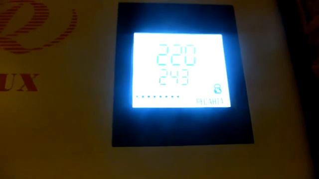 от 29 12 2018 г в 22:49 результаты входного напряжения Стабилизатором замерено Ресанта R LUX АСН смотреть онлайн