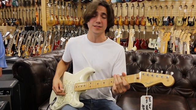 Kit Trigg "Amazing Grace" Fender Stratocaster Maple Neck at Norman's Rare Guitars смотреть онлайн