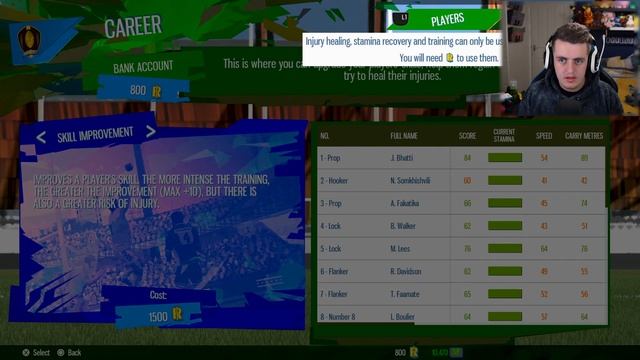 Rugby 22 - CREATING OUR TEAM in Career Mode | Part 1 (Rugby 22 PS5 Gameplay) смотреть онлайн