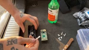 Чистка блоков стеклоподъемников Opel Signum/Vectra C