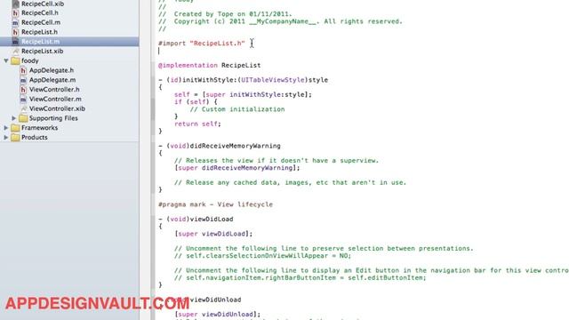 iPhone App Design Tutorial - Setting Up the List View - Part 2 of 10 смотреть онлайн