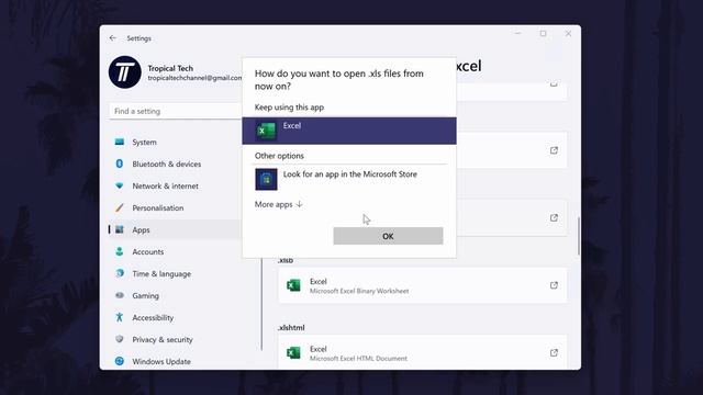How to Change Default Spreadsheet App on Windows 11 PC смотреть онлайн
