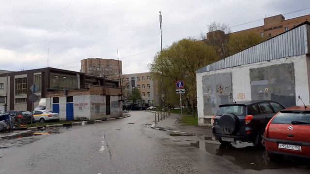 Химки 3873 улица Пожарского весна день смотреть онлайн