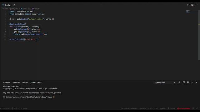 PennyLane Tutorial - 1 | Circuit - Device - Node | Quantum Machine Learning | Python смотреть онлайн