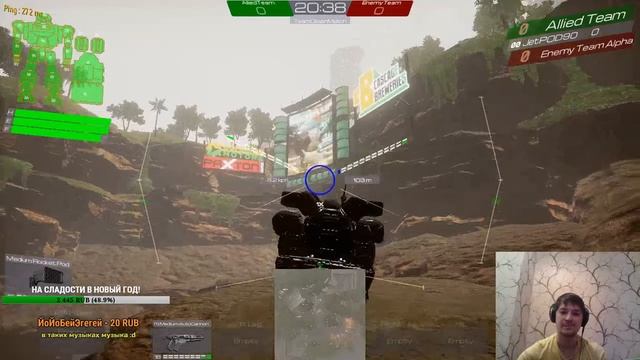 ОБЗОР игры "HEAVY GEAR ASSAULT"! Первый взгляд на mecha action вместе с JetPOD90. смотреть онлайн