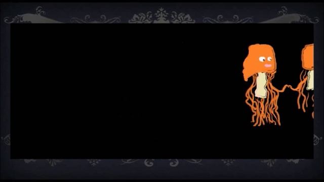 Medusa melena de león (Cyanea capillata) - Ciclo de vida "animado" смотреть онлайн