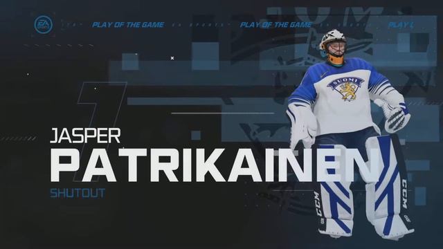 NHL 22 HUT Play of the Game - Jasper Patrikainen (PS5) Shutout смотреть онлайн