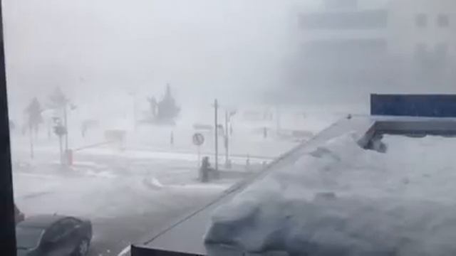 В Надыме нелетная погода 21.04.14 смотреть онлайн