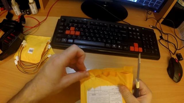 Мини распаковка. Провод и термопрокладка с алиэкспресс смотреть онлайн