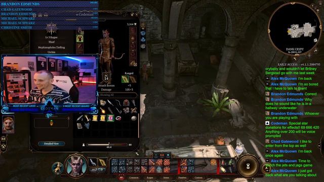 BALDURS GATE 3 patch 9!!! Come hang-out with us!! смотреть онлайн