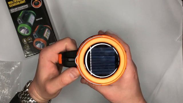 Відео огляд Кемпінговий ліхтар XBL 818C 3W+COB Колір помаранчевий смотреть онлайн
