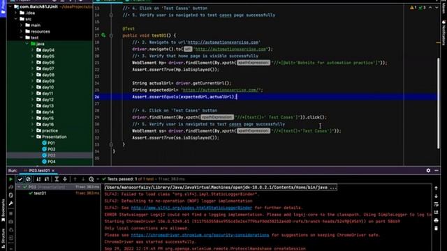 Automation testing exercises by selenium with JUnit [Mansoor Abbasi] смотреть онлайн