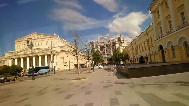 Москва Поездка на автобусе 144(1-я часть) Метро Китай город-Боровицкая пл. Вид из окна. смотреть онлайн