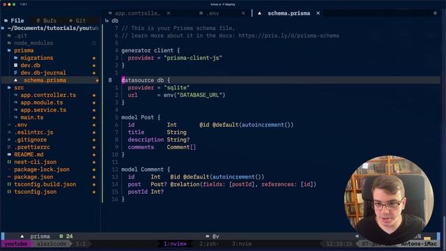 Prisma - лучшая ORM для Node.js смотреть онлайн