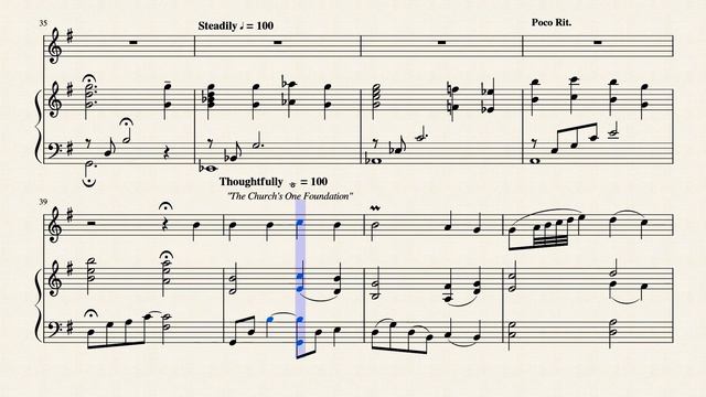 A Firm Foundation - Violin Solo with Piano Accompaniment смотреть онлайн