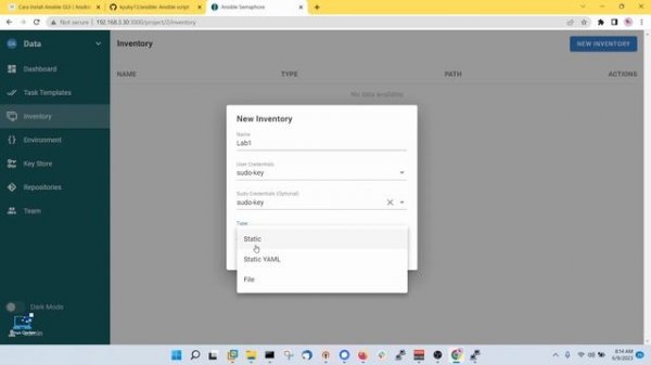 How To Install Ansible GUI 2023 | Ansible  Semaphore | Linux Indonesia