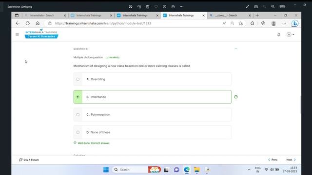 INTERNSHALA Programming With Python Module 4 смотреть онлайн