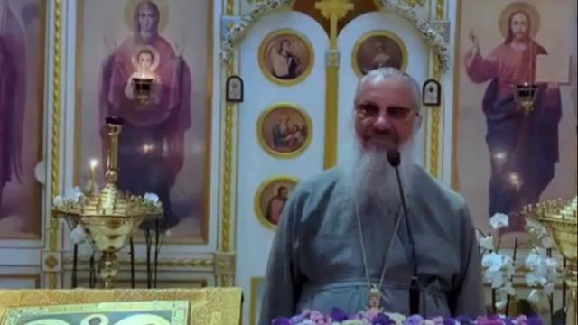 Слово после Всенощного бдения праздника благоверного князя Петра и княгини Февронии в Милане смотреть онлайн