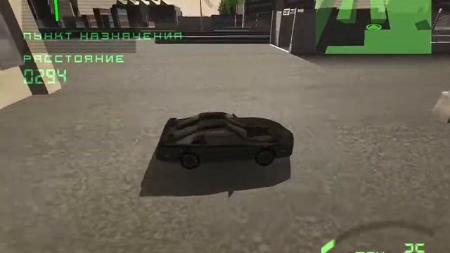 Knight Rider: The Game (без комментариев) # 1 - тестовый полигон/проверка систем KITT