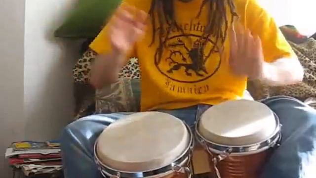 Bongo Michel (Michel Conci) - bongos improvisation on Columbus Riddim смотреть онлайн