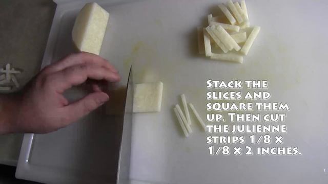 How to Cut Batonnet, Allumette or Julienne смотреть онлайн
