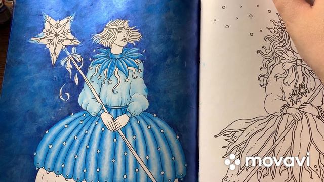 Начинаю раскраски/ Karolina Kubikowska “Imaginary friends”/ Ханна Карлсон «Полуночный маскарад» смотреть онлайн