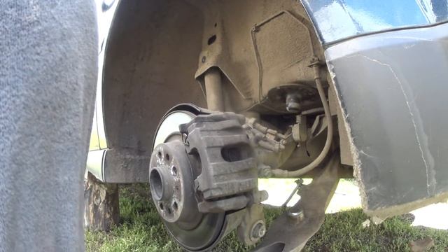 Опель вектра С Как снять заднюю пружину, стойку, рычаги смотреть онлайн