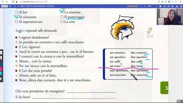 ЕДА НА ИТАЛЬЯНСКОМ ЯЗЫКЕ. Учимся по nuovo espresso смотреть онлайн