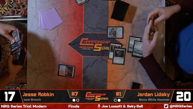 St. Louis Modern 5K Finals: Jesse Robkin(Izzet Breach) vs Jordan Lidsky(Mono White Hammer) смотреть онлайн