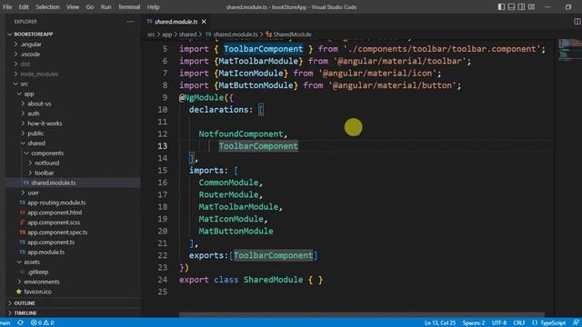 #45: Create Separate Module For Angular Material Components in Angular 14 Application смотреть онлайн