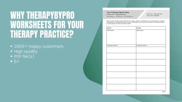 Conflict Resolution Worksheets Bundle | Editable / Fillable / Printable PDF Templates смотреть онлайн