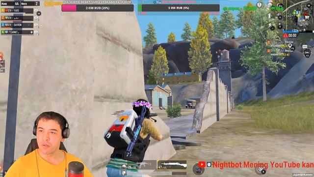 GAZINI BOSAMIZ BOLLA | RANG KOTARAMIZ | OBUNACHILAR BILAN OYINLAR | PUBG | JONLI EFIR | YARS смотреть онлайн