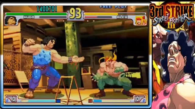 Street Fighter 3 Third Strike, Hugo Gameplay смотреть онлайн
